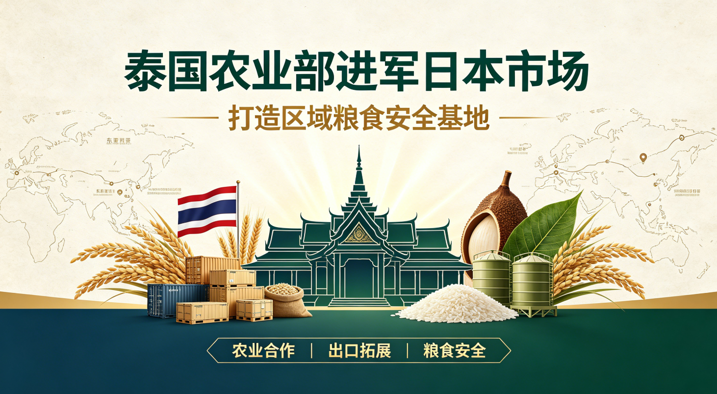 破浪东瀛：泰国农牧业的战略进击与全球粮食安全新棋局