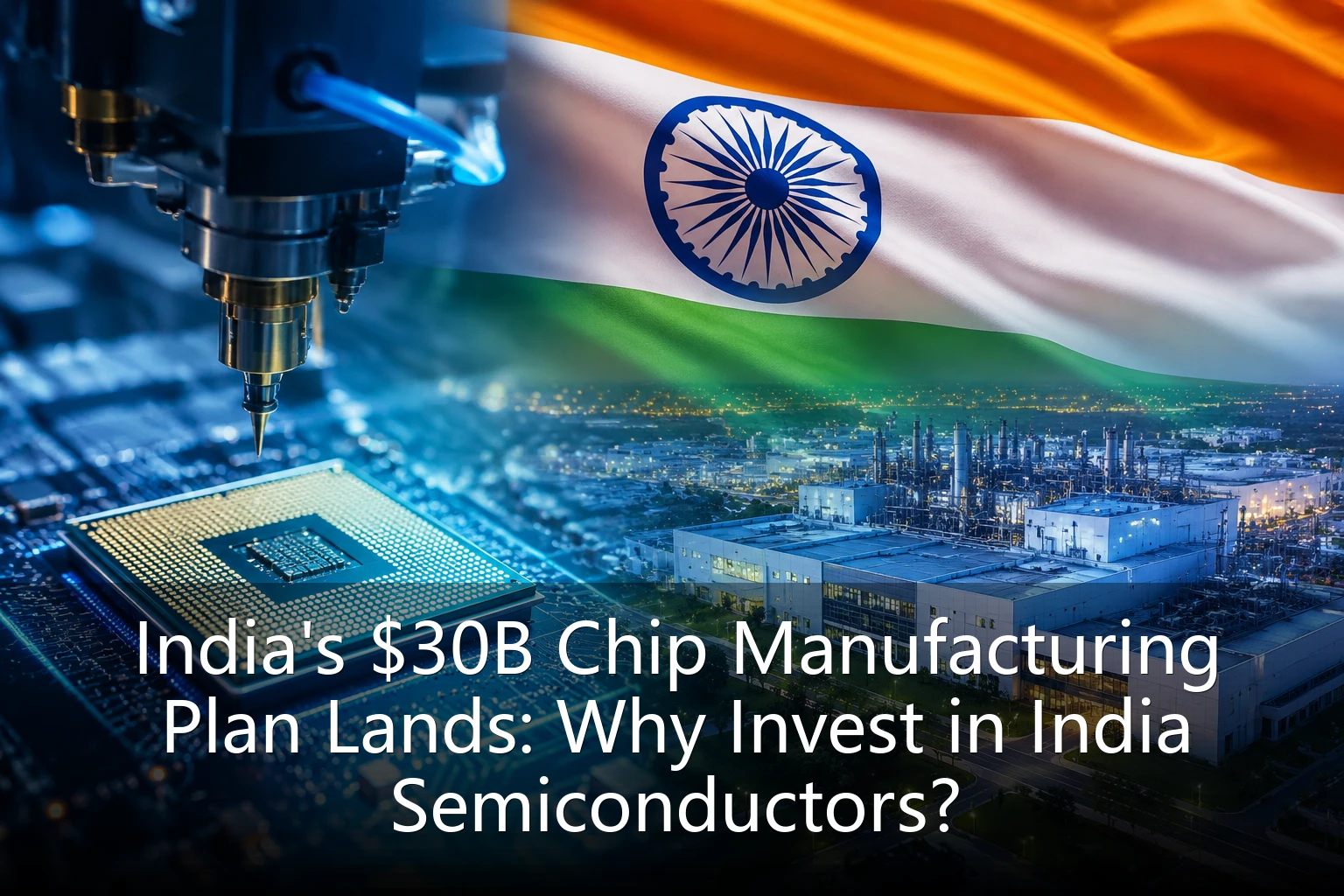 India's $30B Chip Manufacturing Plan Lands: Why Invest in India Semiconductors?