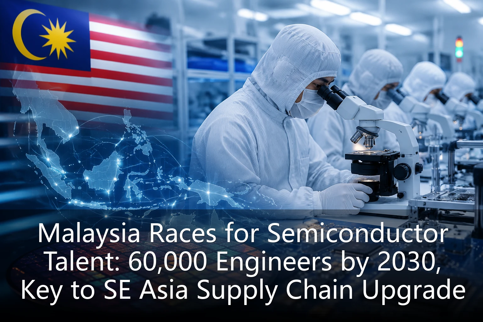 Malaysia Races for Semiconductor Talent: 60,000 Engineers by 2030, Key to SE Asia Supply Chain Upgrade