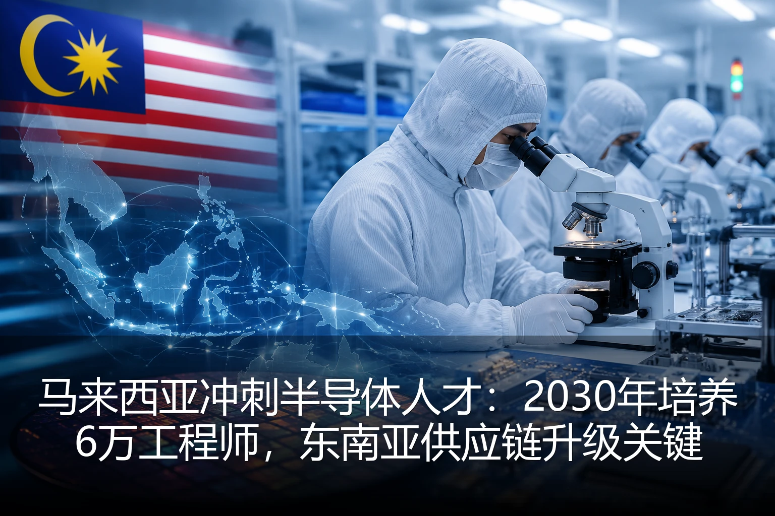 马来西亚冲刺半导体人才：2030年培养6万工程师，东南亚供应链升级关键