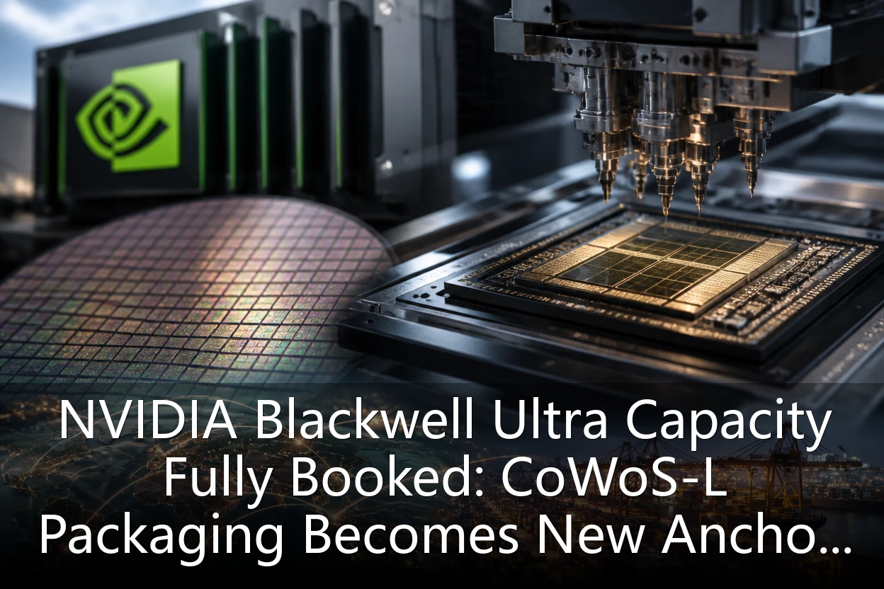 NVIDIA Blackwell Ultra Capacity Fully Booked: CoWoS-L Packaging Becomes New Anchor for AI Chip Investment