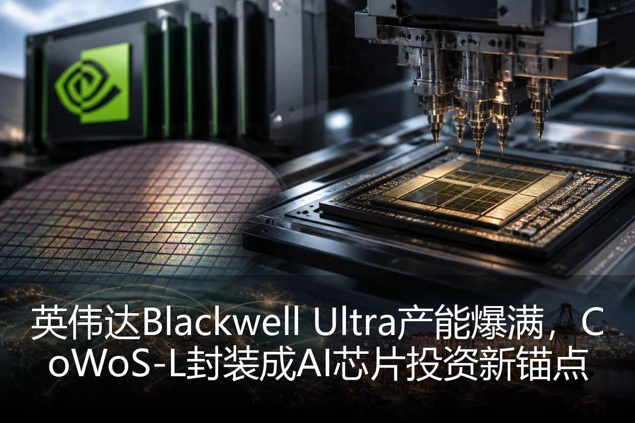 英伟达Blackwell Ultra产能爆满，CoWoS-L封装成AI芯片投资新锚点