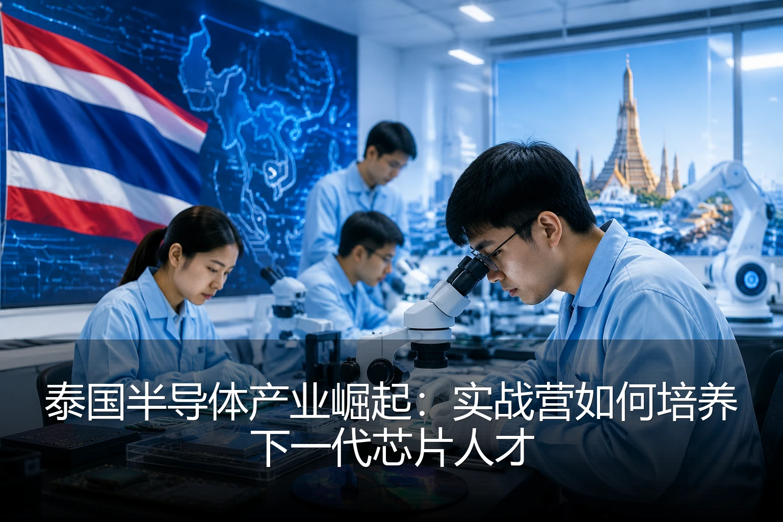 泰国半导体产业崛起：实战营如何培养下一代芯片人才
